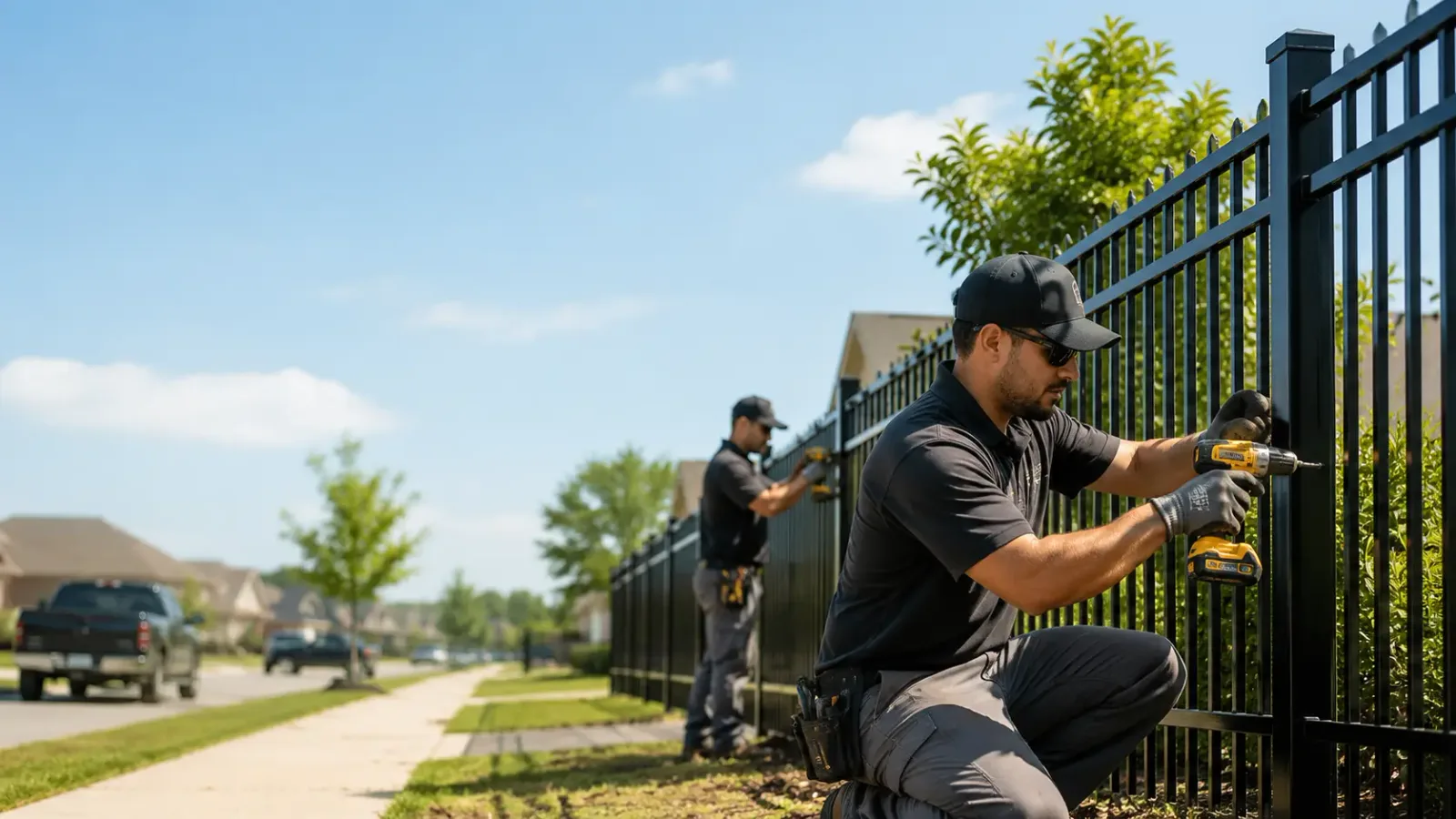 Metal Fence Installation in Oakhurst, OK